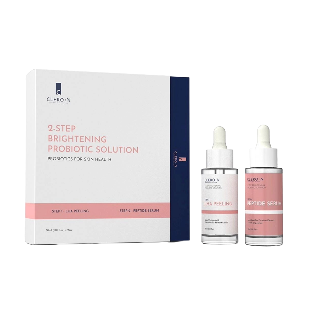 CLERO:N 2-step brightening probiotic solution